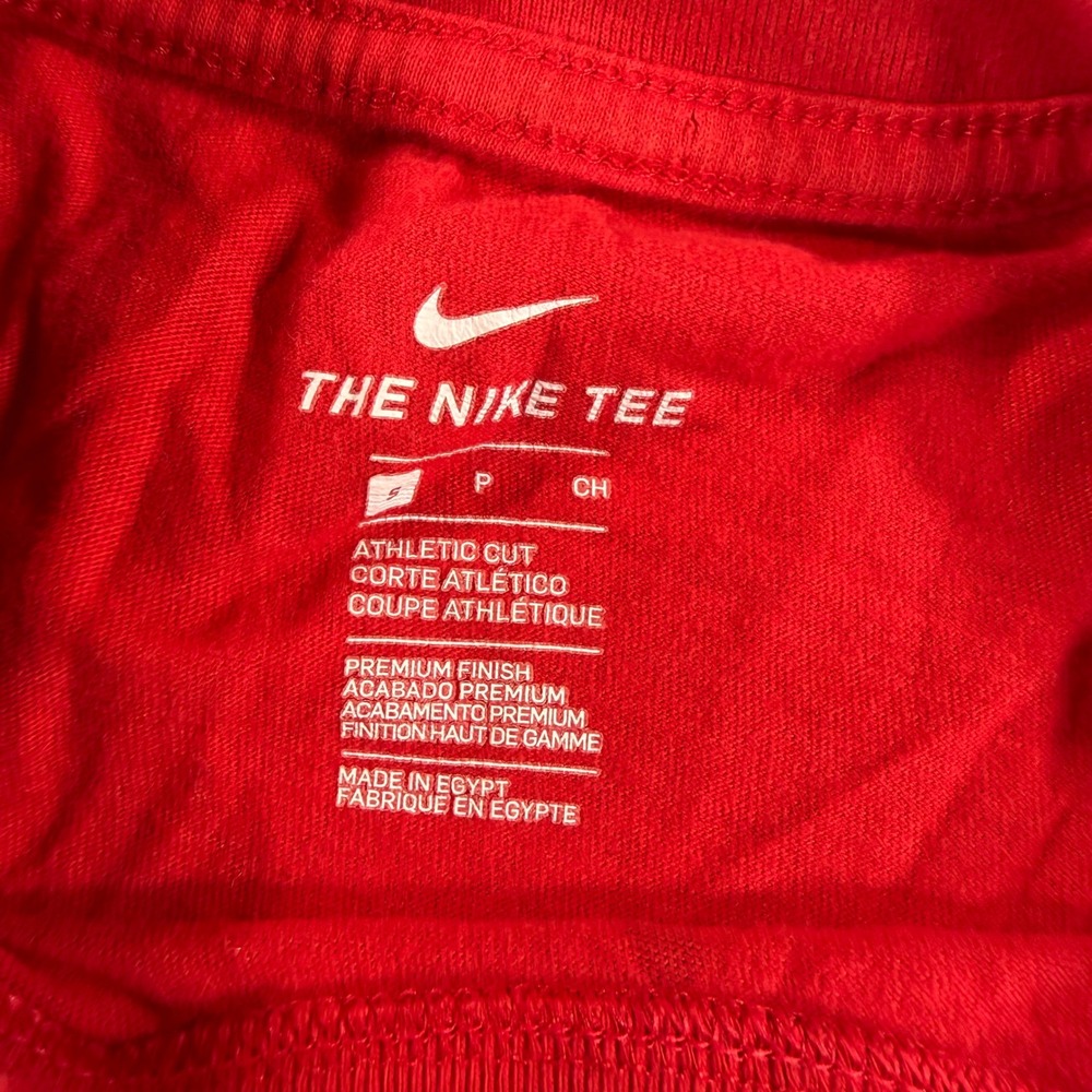 f Mens Small Red‎ Excellent Star Pattern USWNT USMNT Tee - Picture 6 of 8